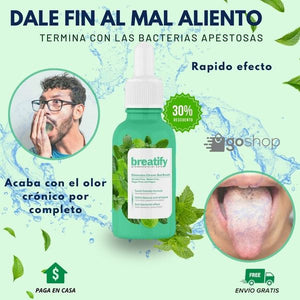 Breatify™ | Tratamiento Bucal contra el Mal Aliento